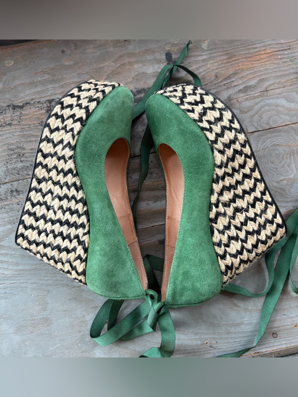 Free People Charade Espadrille Wedges | size 37 - Picture 7 of 9